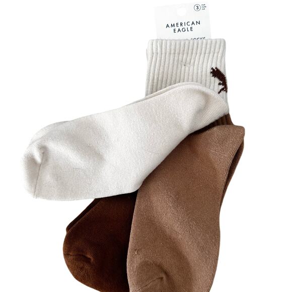 American Eagle Outfitters Accessories - Socks natural tones 80% Cotton 18% polyester 2% Elastane American Eagle